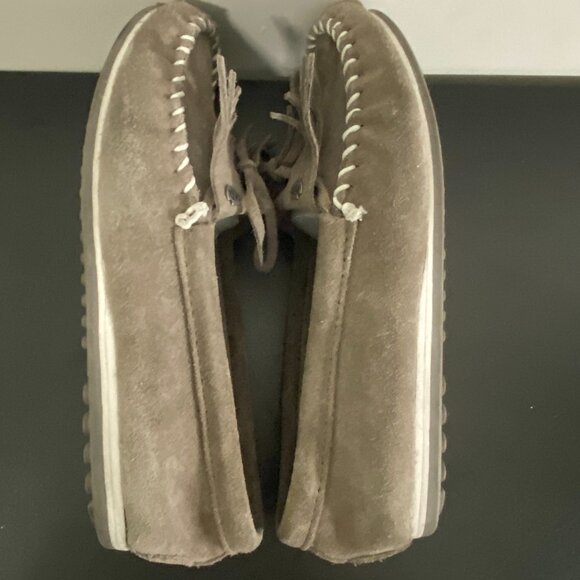 Minnetonka | Kilty Plus Moccasin Grey Suede | Size‎ 9 Women's - Picture 7 of 16